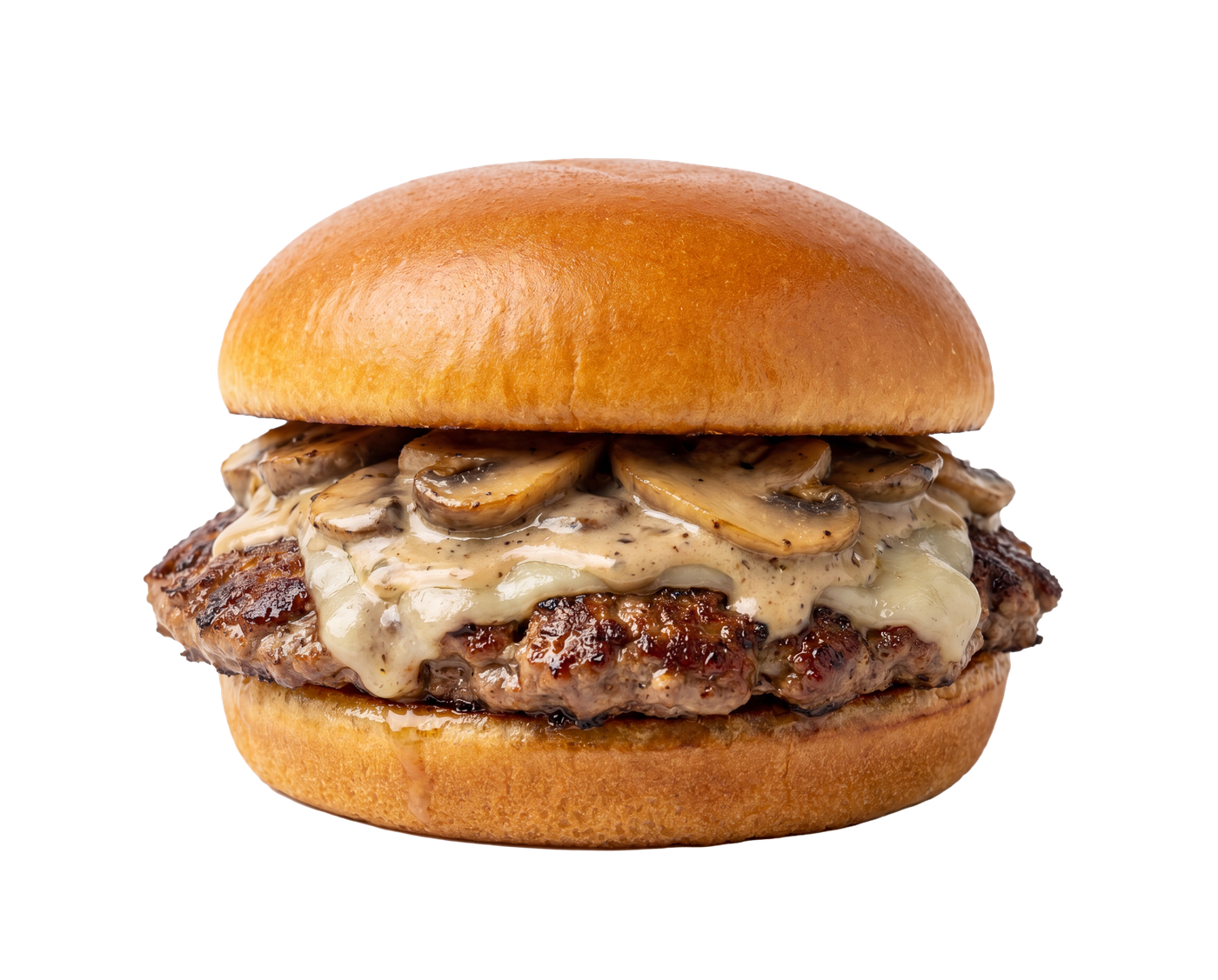 Mushroom Swiss Burger