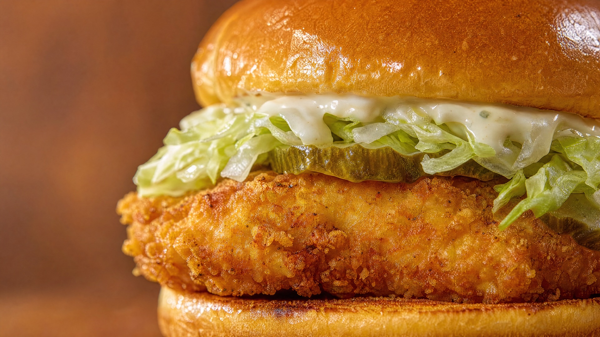 Sals Chicken Crunch burger