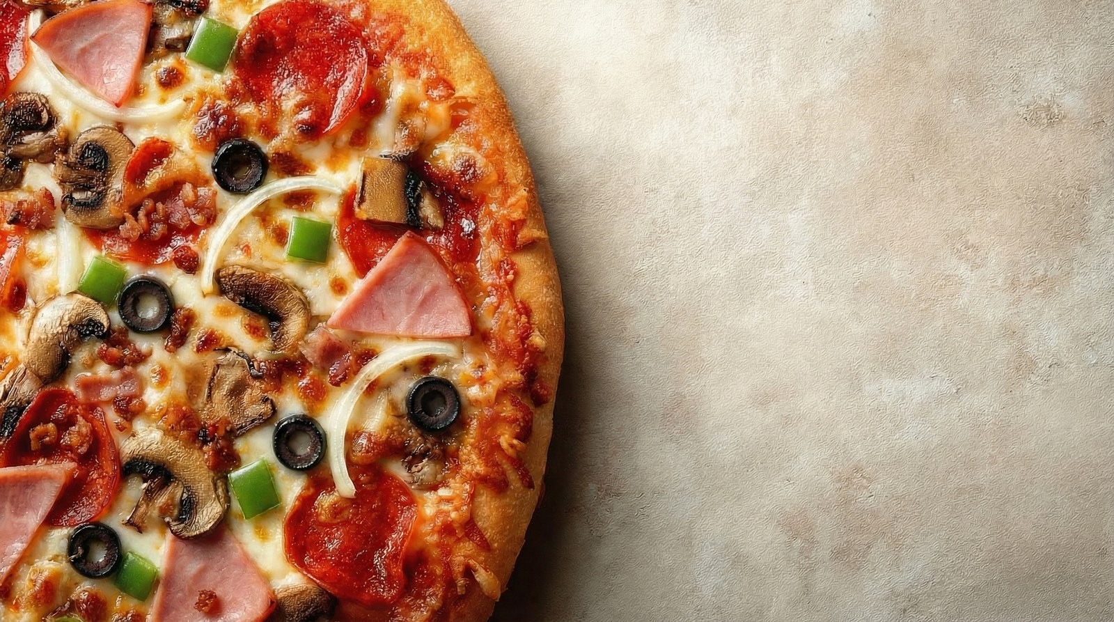 Sals famous loaded pizza